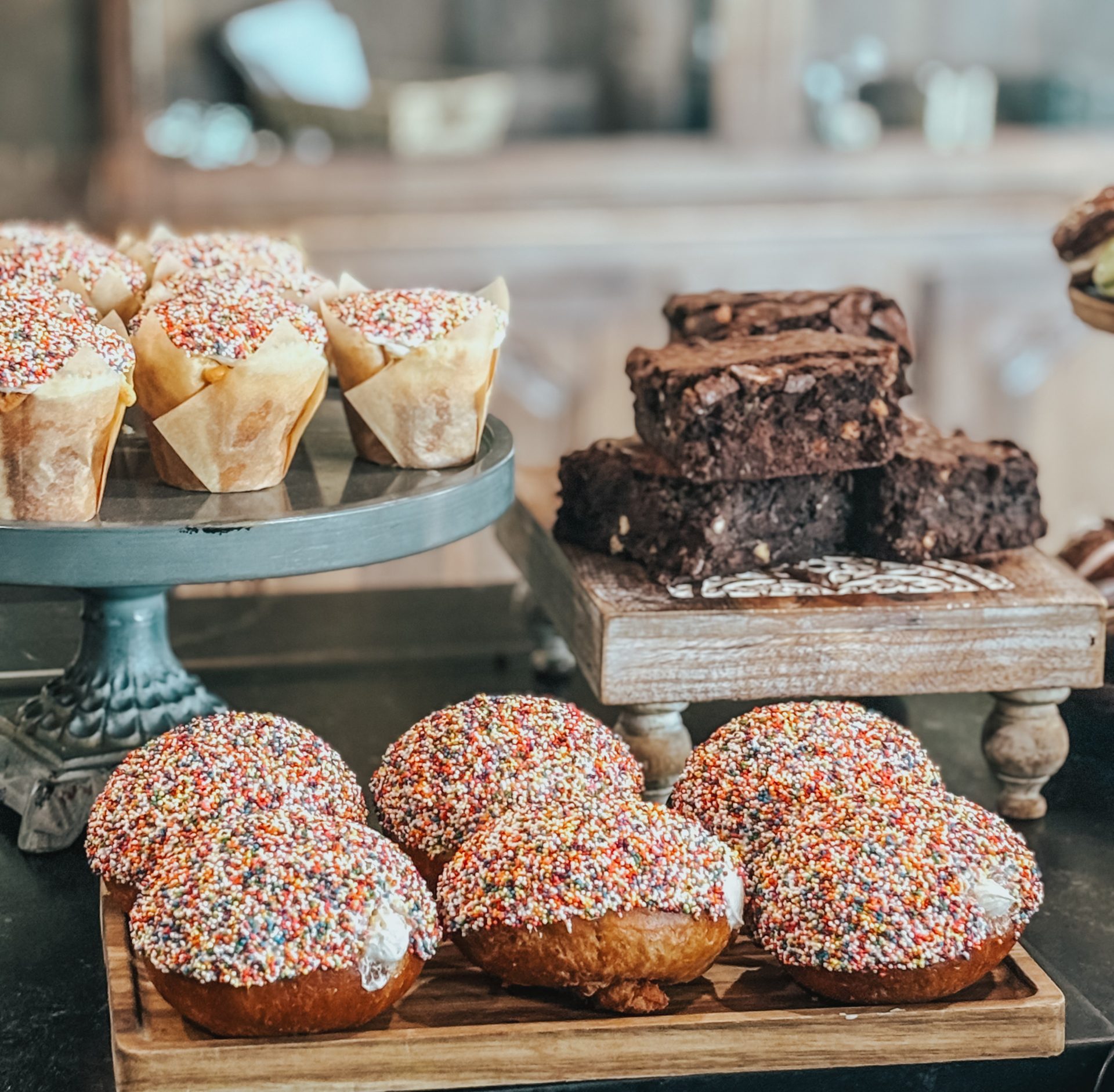 The bakery case is never an afterthought