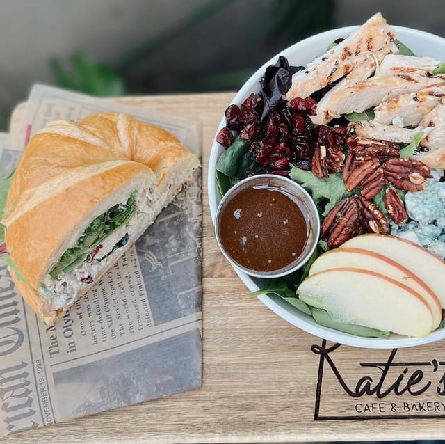 1/2 Chicken Salad Sandwich.