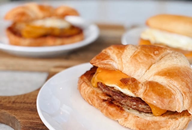 Breakfast Sandwich.