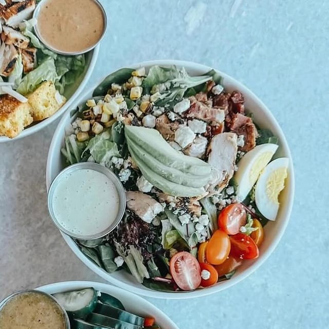 1/2 Cobb Salad.